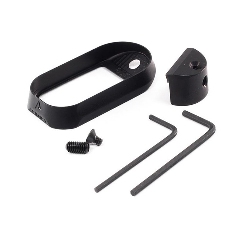 AGENCY MAGWELL FOR G19/G3 BLK AGENCY MAGWELL FOR G19/G3 BLK