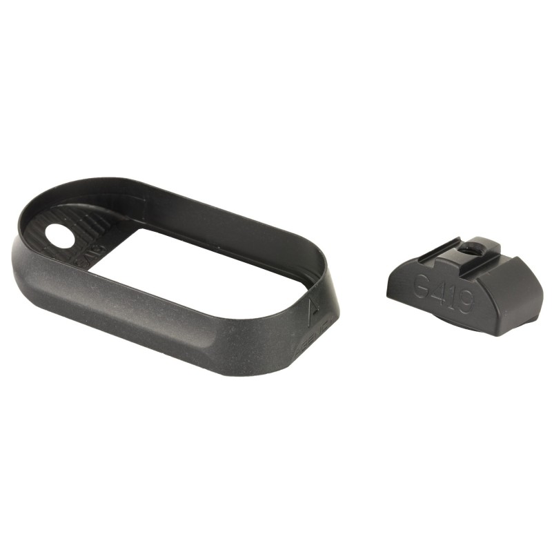 AGENCY MAGWELL FOR G19/G4 NBS BLK AGENCY MAGWELL FOR G19/G4 NBS BLK