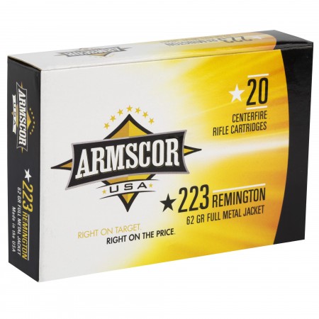 ARMSCOR 223REM 62GR FMJ 20/1000