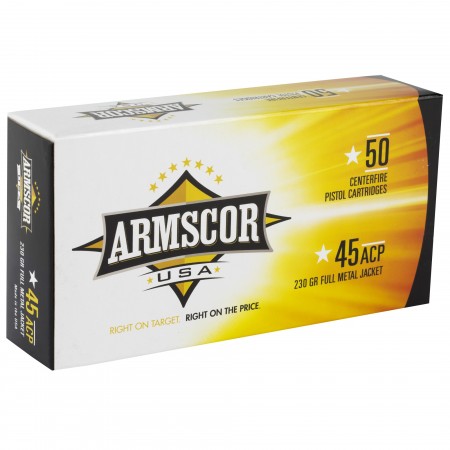 ARMSCOR 45ACP 230GR FMJ 50/1000