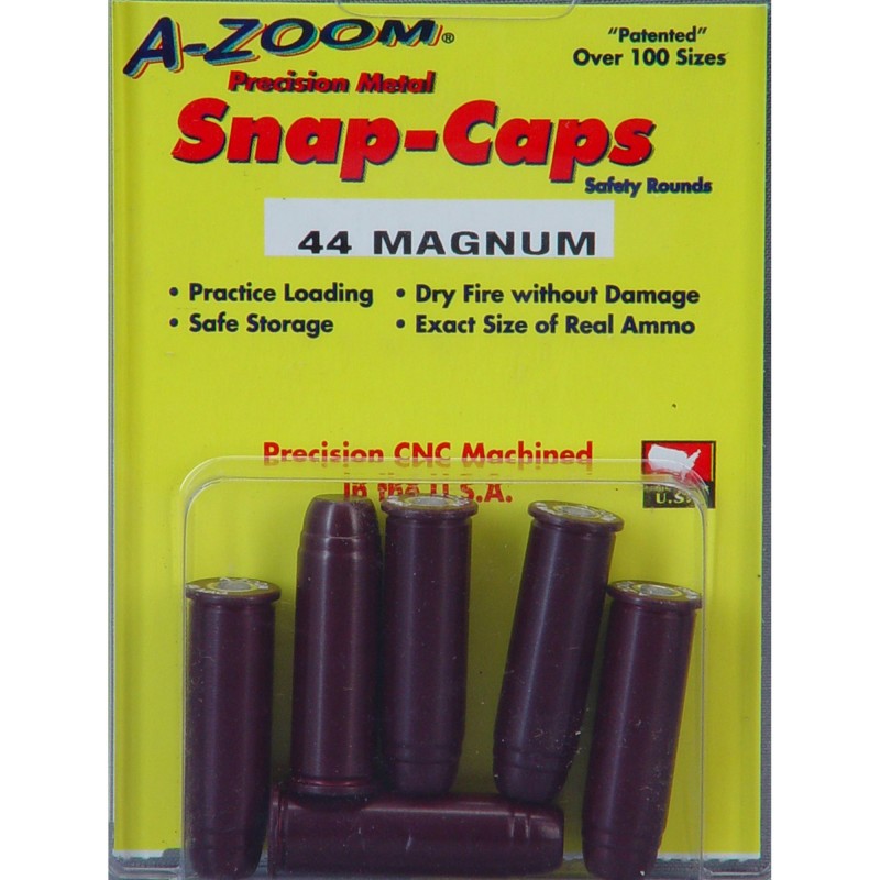 AZOOM SNAP CAPS 44MAG 6/PK AZOOM SNAP CAPS 44MAG 6/PK
