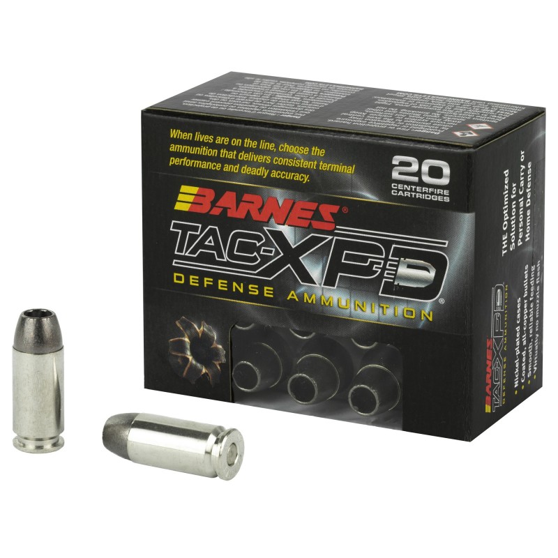 BARNES TAC-XPD 40SW 140GR HP 20/200 BARNES TAC-XPD 40SW 140GR HP 20/200