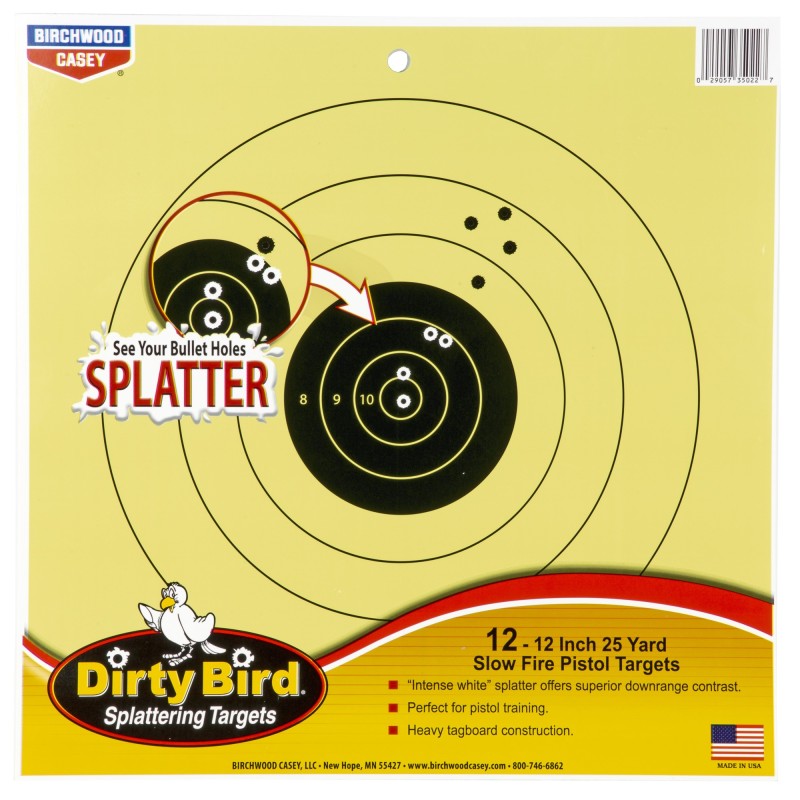 B/C DIRTY BIRD 25YD PISTOL 12-12" B/C DIRTY BIRD 25YD PISTOL 12-12"