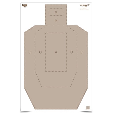 B/C EZE-SCORER IPSC TGT 100-23X35