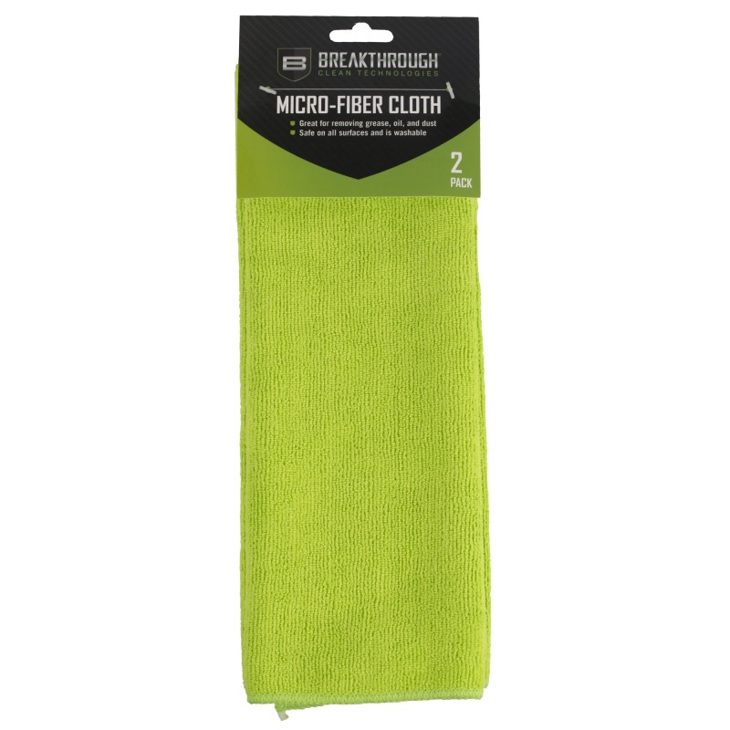 BREAKTHROUGH MICROFIBER TOWEL 2PK GR BREAKTHROUGH MICROFIBER TOWEL 2PK GR