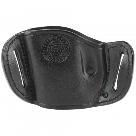BULLDOG MOLDED LEATHER BLK RH LRG