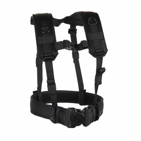 BH LOADBEARING SUSPENDERS/HRNS BLK