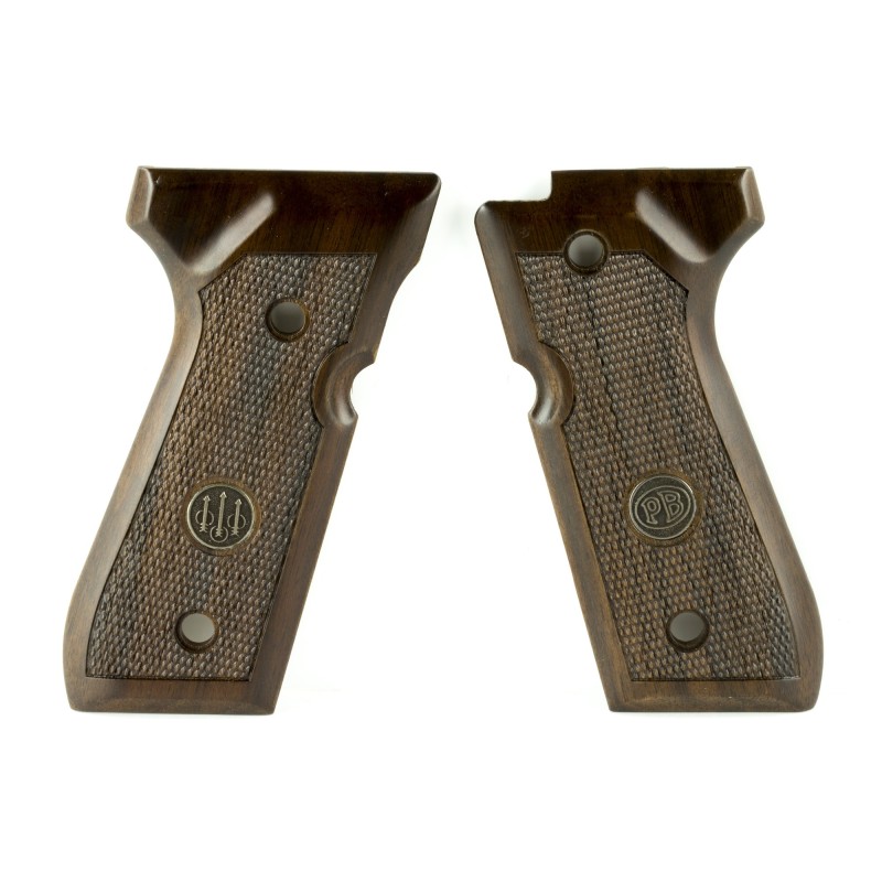 BERETTA GRIPS 92 96FS WOOD CHKRD BERETTA GRIPS 92 96FS WOOD CHKRD