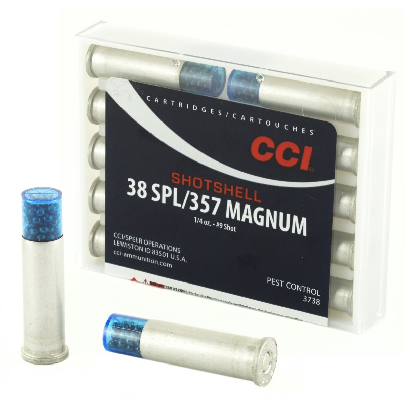 CCI 38/357 9 SHOTSHELL 10/200