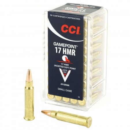 CCI 17HMR 20GR GAME PNT 50/2000
