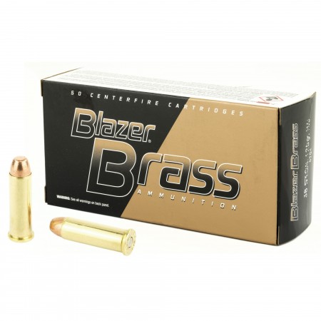 BLAZER BRASS 38SPL 125 FMJ 50/10