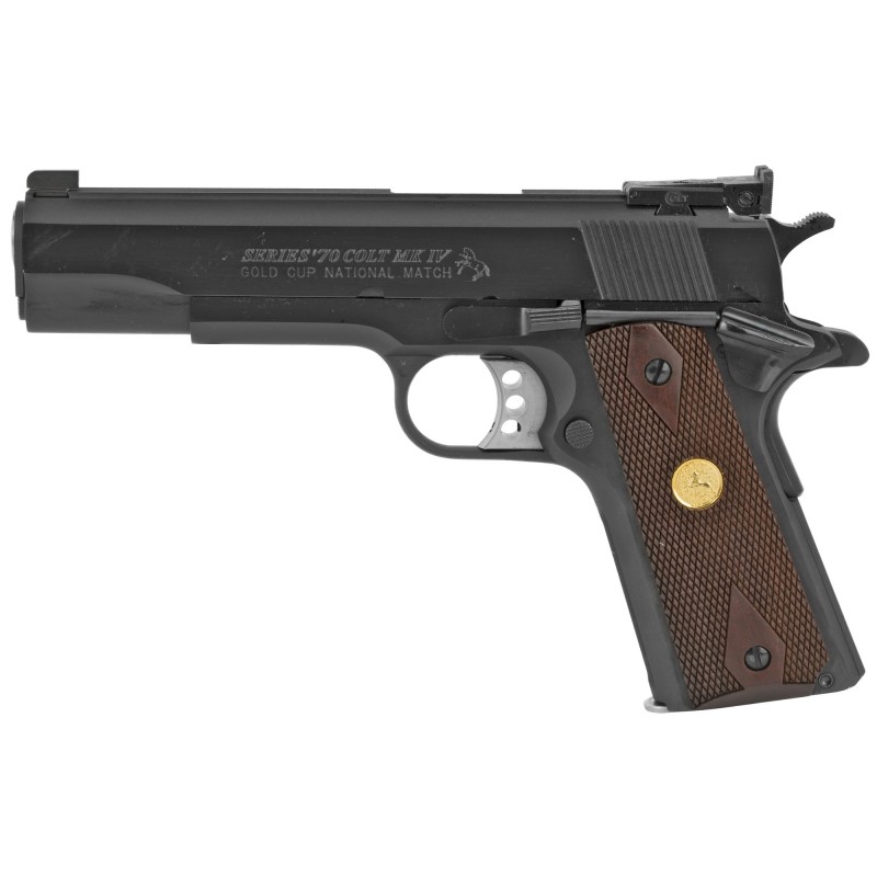 COLT GOLD CUP NTNL MTCH 38SUP 5" BL