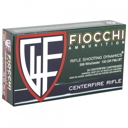 FIOCCHI 308WIN 150GR FMJBT 20/200