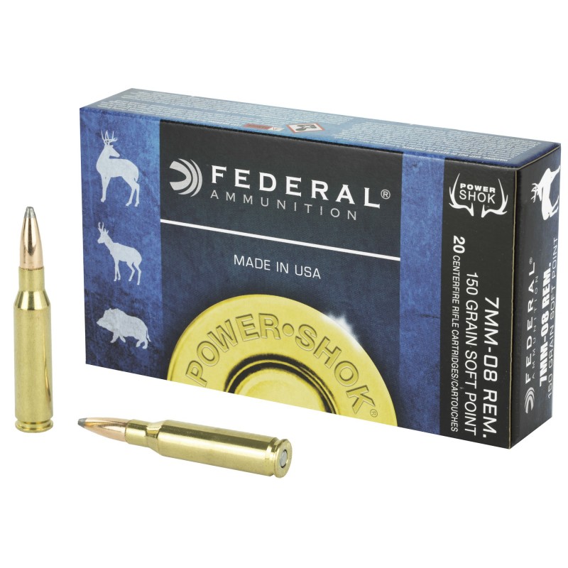 FED PWRSHK 7MM08 150GR SP 20/200