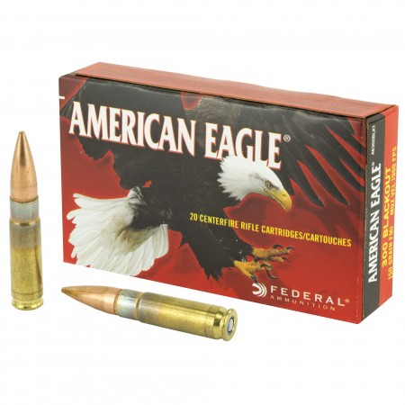 FED AM EAGLE 300BLK 150GR FMJ 20/500