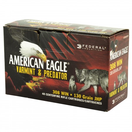 FED AM EAGLE V&P 308WIN 130GR 40/200