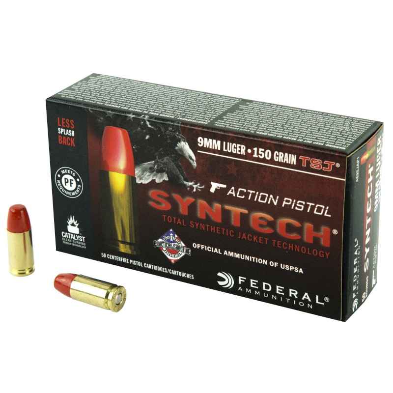 FED SYNTECH 9MM 150GR TSJ 50/500 FED SYNTECH 9MM 150GR TSJ 50/500
