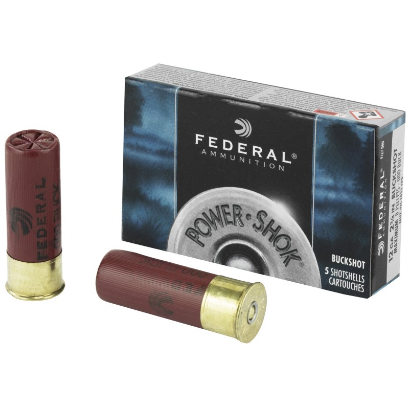 FED PWRSHK 12GA 2.75 8P 000BCK 5/250 FED PWRSHK 12GA 2.75 8P 000BCK 5/250