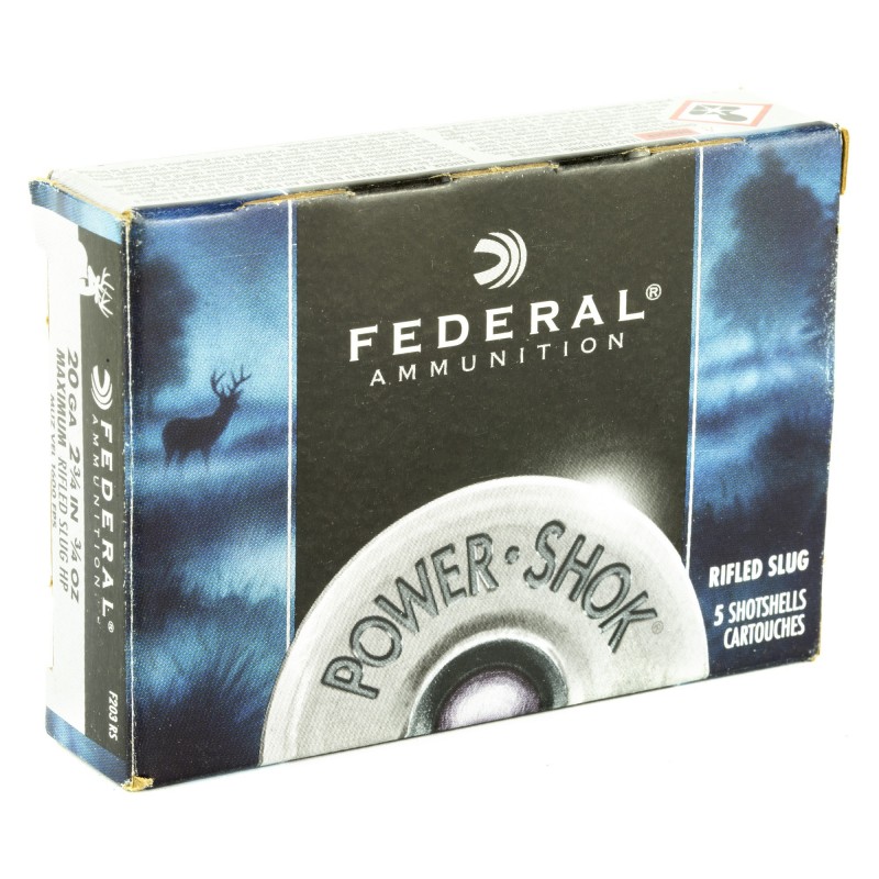 FED PWRSHK 20GA 2.75 MX RFL SL 5/250 FED PWRSHK 20GA 2.75 MX RFL SL 5/250