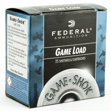 FED GAME LOAD 12GA 2 3/4" 8 25/250