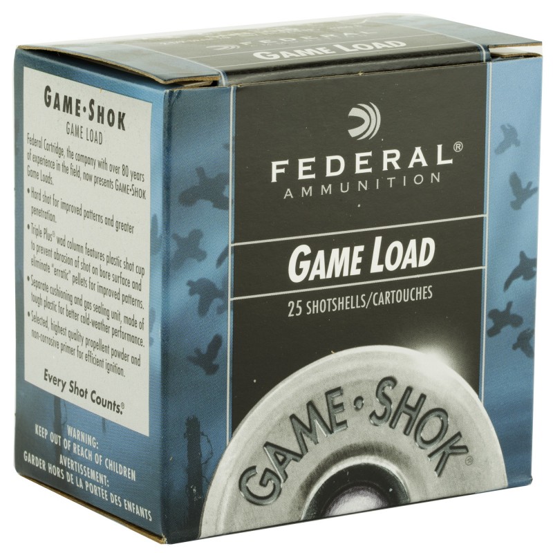 FED GAME LOAD 20GA 2 3/4" 8 25/250