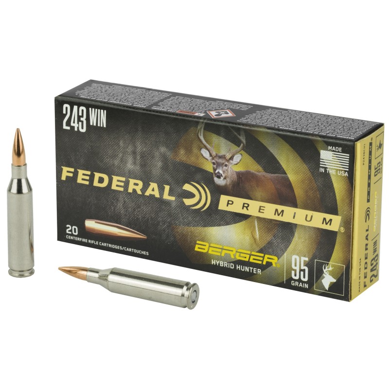 FED PRM 243WIN 95GR HYB HTR 20/200 FED PRM 243WIN 95GR HYB HTR 20/200