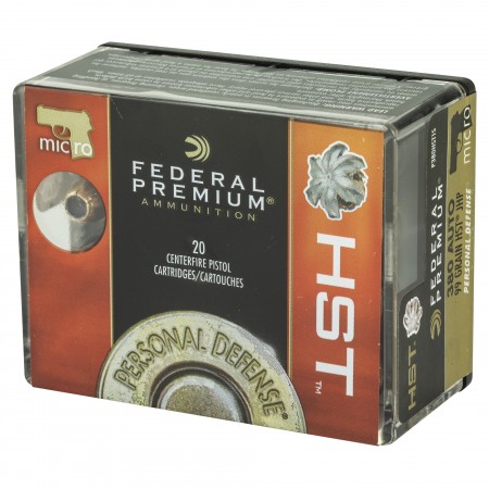 FED PRM HST 380ACP 99GR JHP 20/200