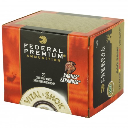 FED PRM 460S&W 275GR BRNS EXP 20/200