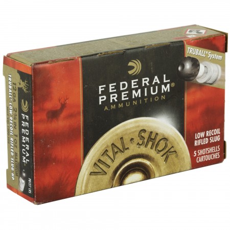 FED PRM 12GA 2.75" LOW RCL SLG 5/250