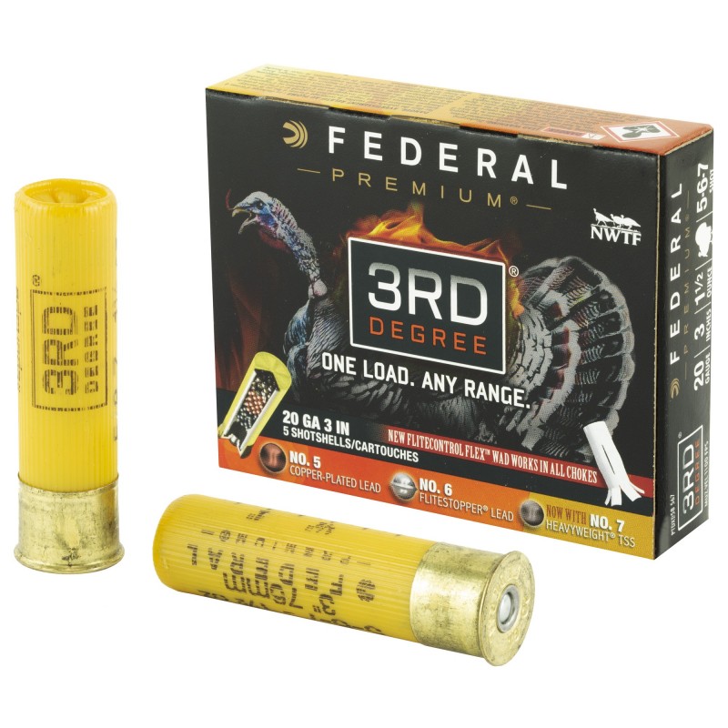 FED 3RD DEGREE 20GA 3" 5/6/7 5/50
