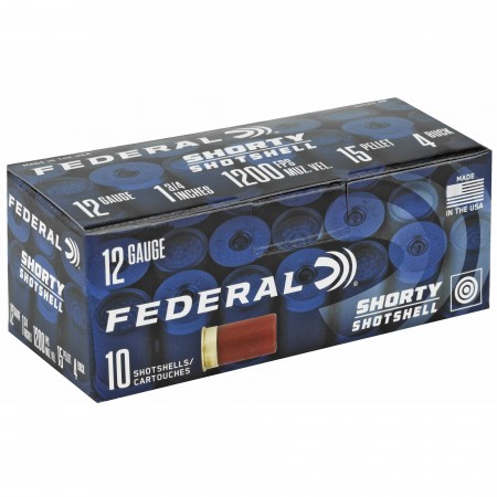 FED SHRTY SS 12GA 1.75" 4BCK 10/100