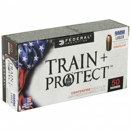 FED TRAIN & PRTCT 9MM 115GR VHP 50/5