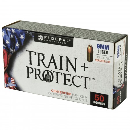 FED TRAIN & PRTCT 9MM 115GR VHP 50/5