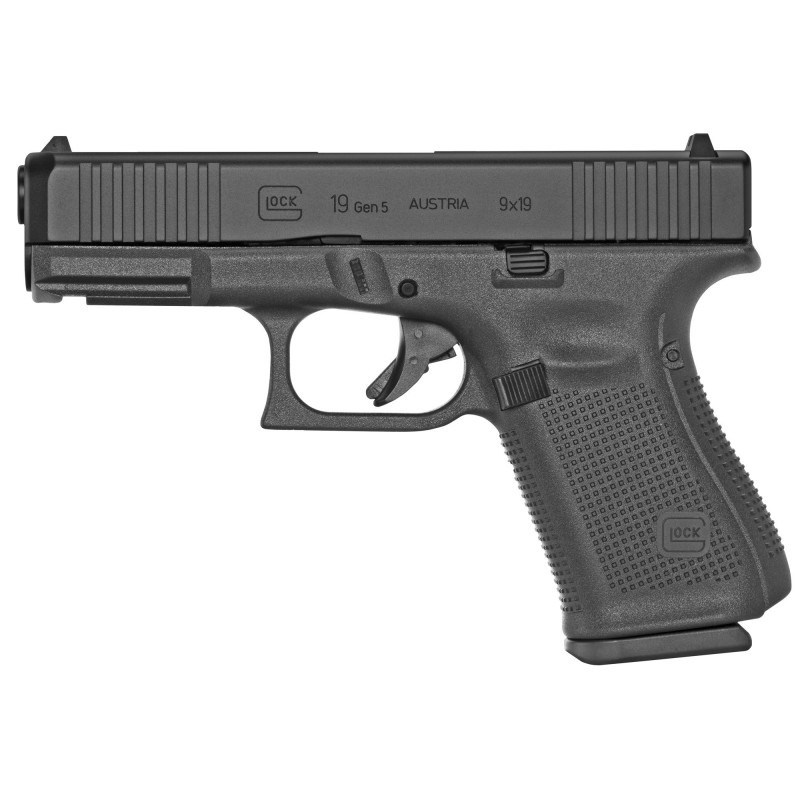 GLOCK 19 GEN5 9MM 10RD 3 MAGS FS