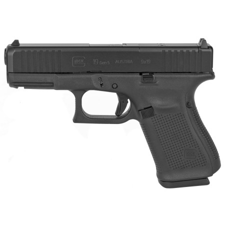 GLOCK 19 GEN5 9MM 10RD 3 MAGS MOS FS