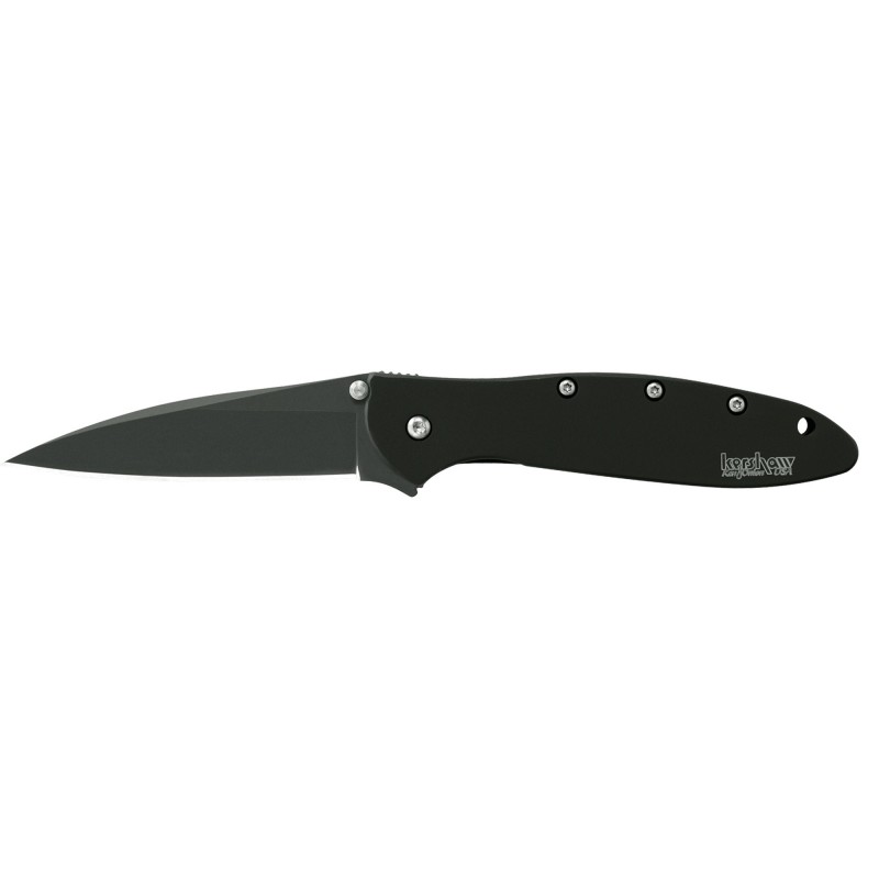 KERSHAW KEN ONION LEEK PLN MATTE BLK KERSHAW KEN ONION LEEK PLN MATTE BLK