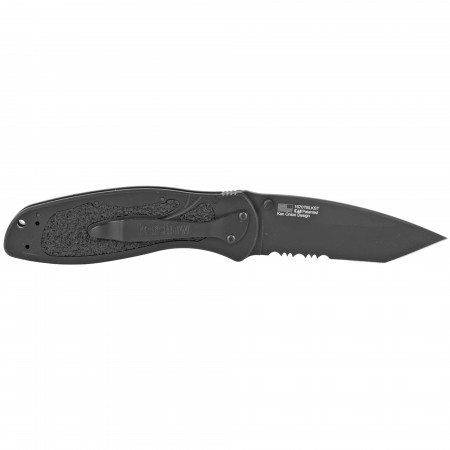 KERSHAW BLUR TANTO 3.4" BLK/BLK SERR