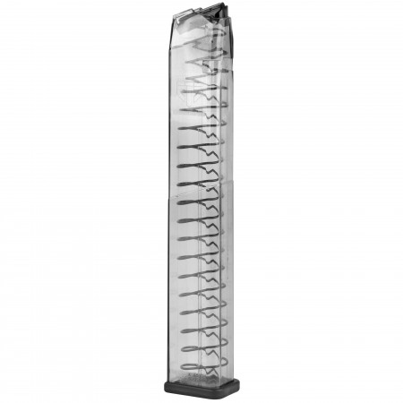 ETS MAG FOR GLK 45ACP 30RD CLEAR
