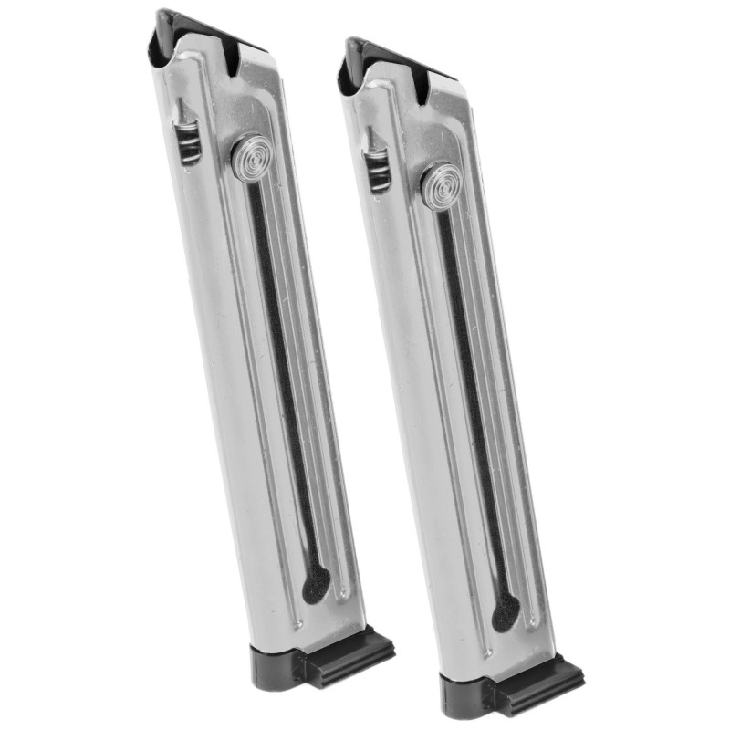 MAG RUGER MKIII/MKIV 22LR 10RD BL 2P MAG RUGER MKIII/MKIV 22LR 10RD BL 2P