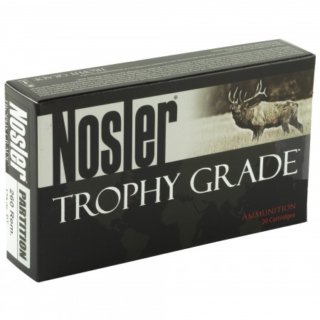 NOSLER 260REM 125GR PT 20/200