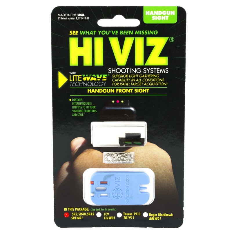 HIVIZ RUGER SR9 SIGHT HIVIZ RUGER SR9 SIGHT