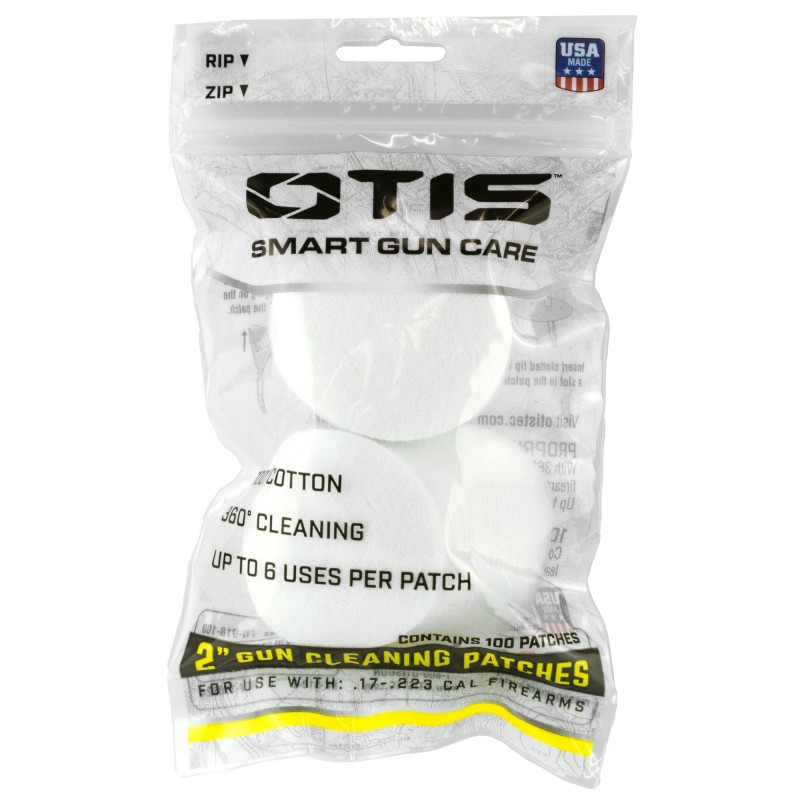 OTIS M16/SMALL CAL PATCHES (100) OTIS M16/SMALL CAL PATCHES (100)