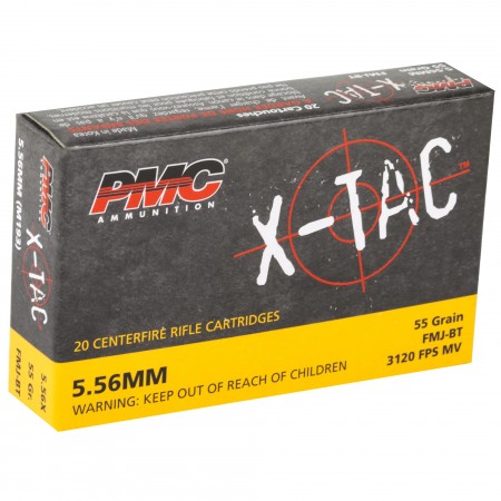 PMC XTAC 556NATO 55GR FMJBT 20/1000