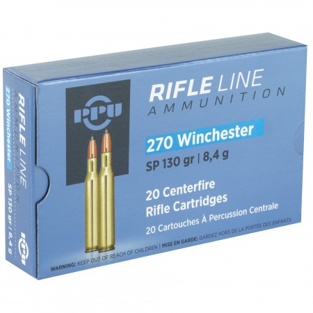 PPU 270WIN SP 130GR 20/200