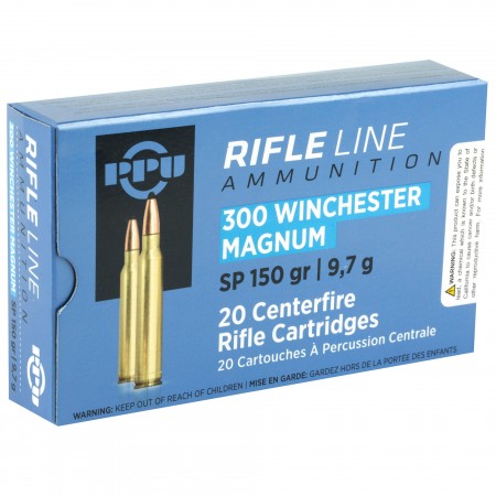 PPU 300WIN MAG SP 150GR 20/200