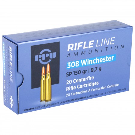 PPU 308WIN SP 150GR 20/200
