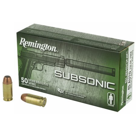 REM SUBSONIC 45ACP 230GR 50/500