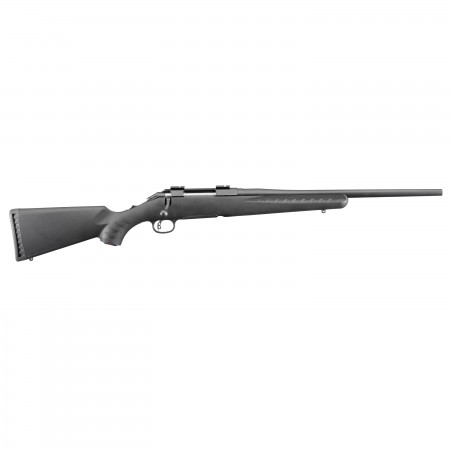 RUGER AMERICAN 243WIN 18" BLK 4RD