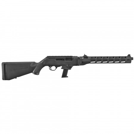 RUGER PC 9MM 16" 17RD BL THRD MLOK