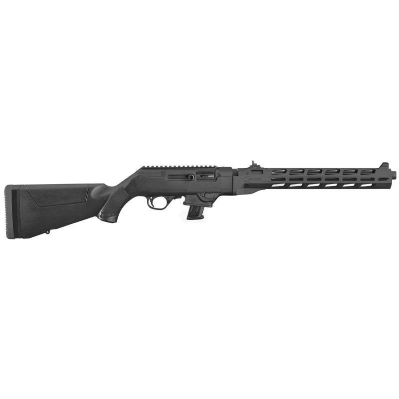 RUGER PC 9MM 16" 10RD BLK FLTD MLOK RUGER PC 9MM 16" 10RD BLK FLTD MLOK